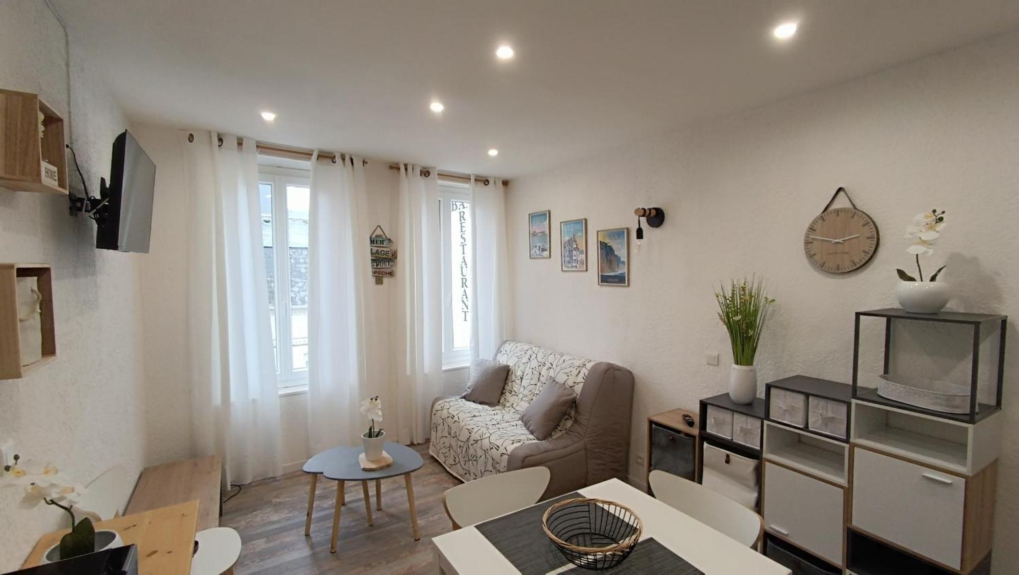 Chez Rosalia Et Guillaume Apartman Le Tréport Kültér fotó